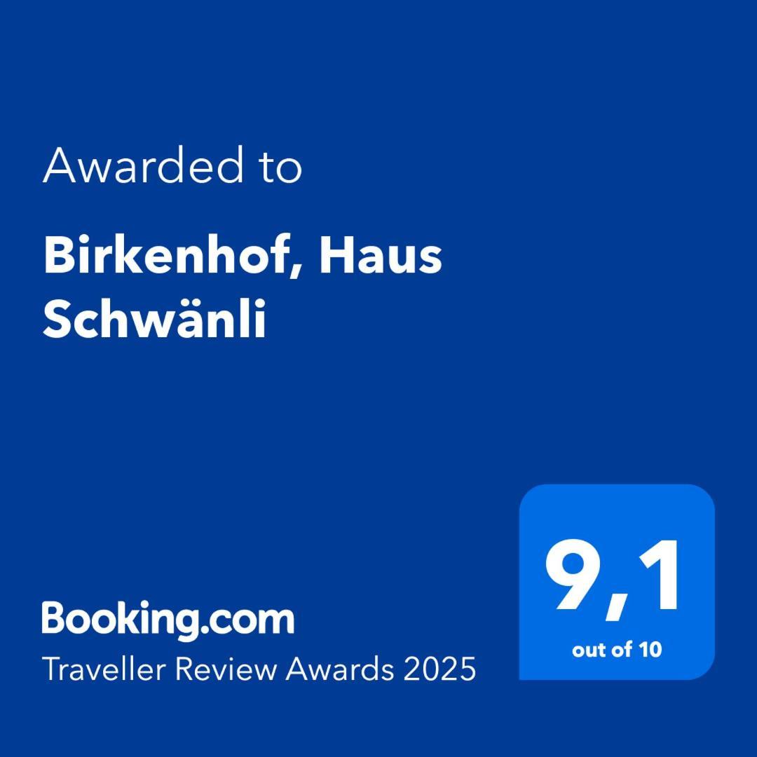 Birkenhof, Haus Schwaenli Villa Herisau Luaran gambar